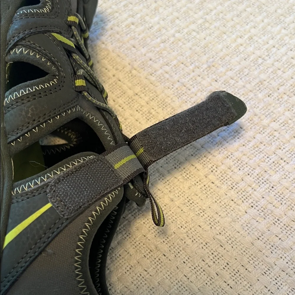 Outdoor Adventure Gray and Green Merrell Hydro 2 Sport Boys Sandals  Size 3